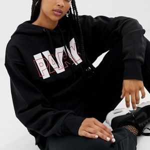 ivy park layer logo hoodie